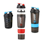 Shaker Spider Bottle – Nutrition, Hydratation, Organisation